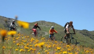  Relájate en la bicicleta